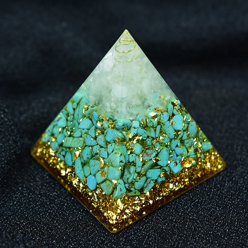 Оргонитовая Пирамида нахата чакра сандальфонская жизнь потенциальная Бирюзовая