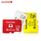 Карта памяти SanDisk micro sd, 128 ГБ, 64 ГБ, 256 ГБ, SDXC UHS-I, с адаптером