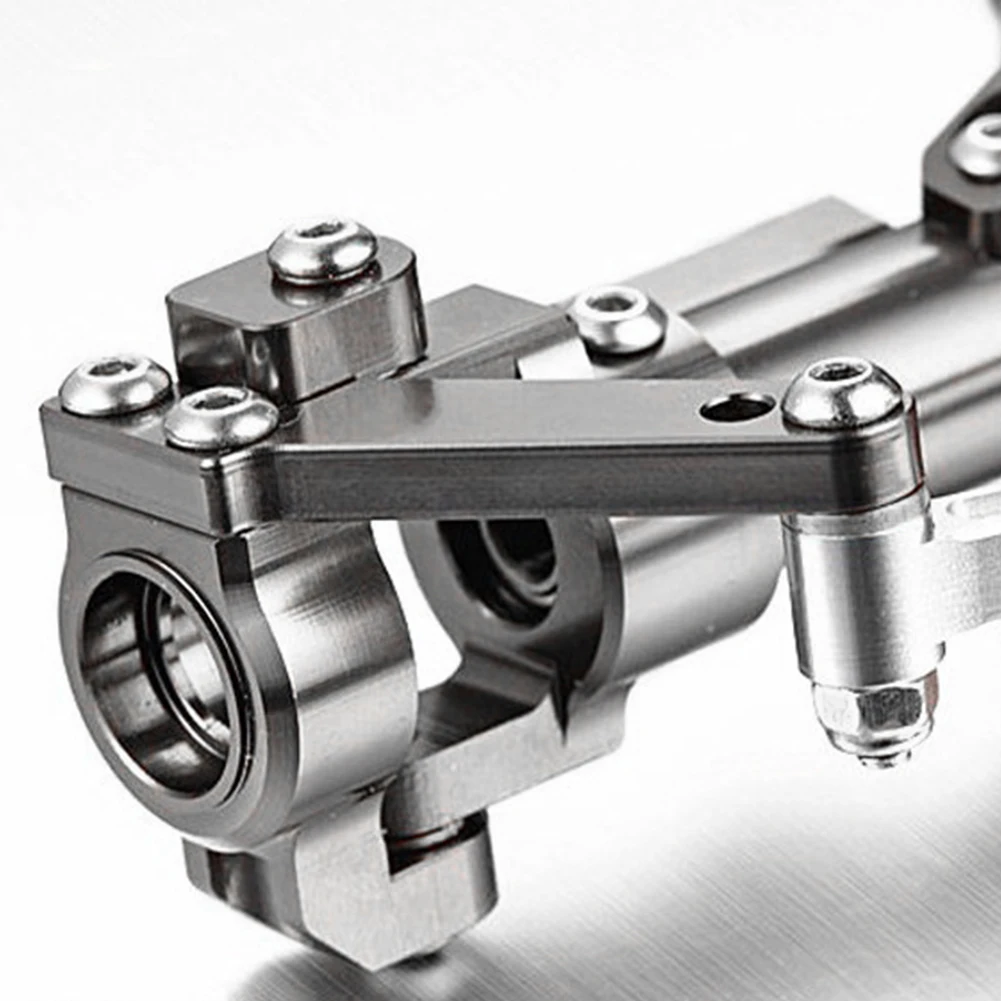 

2pcs Chassis DIY Universal Front Rear With Screws Easy Install Repair Durable Toy Climbing RC Car Axle Fit For Axial SCX10