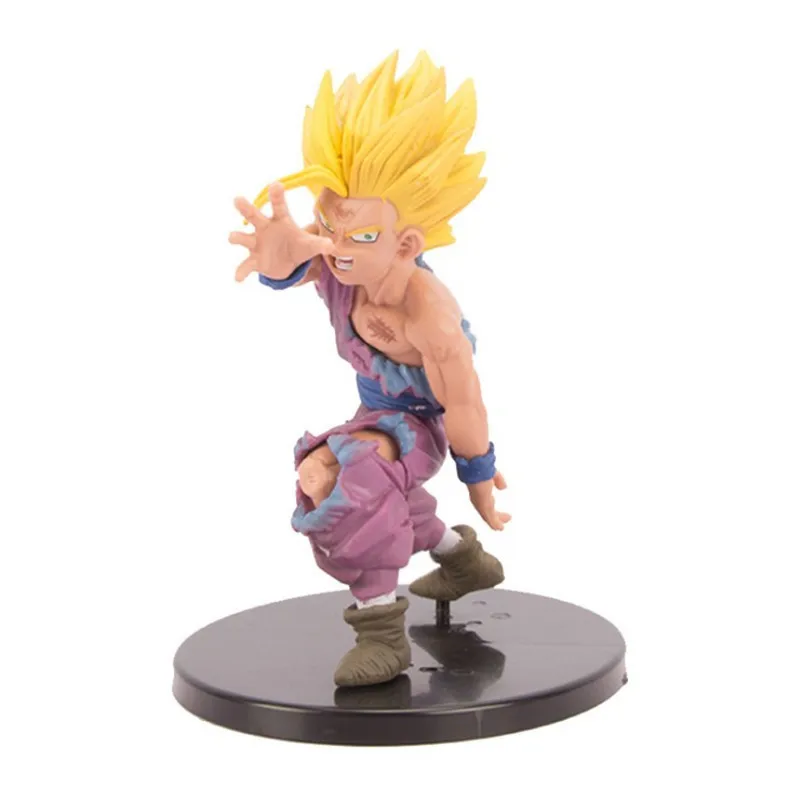 Anime Dragon Ball Z Vegeta Broli Son Goku Model Dragonball PVC fight Super Saiyan Doll decoration Gift Toys For Children | Игрушки и
