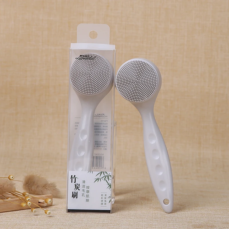 

Facial Care Skin Pore Clean Brush Silicone Facial Brush Wash Deep Cleansing Soft Face Cleansing Brush Massager