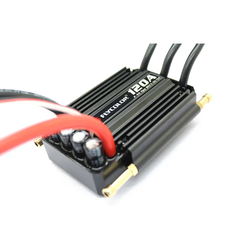 Flycolor 120A модель корабля ESC подходит для не более 120 см лодки бесщеточный