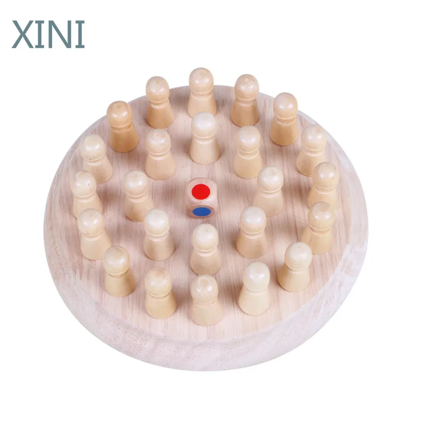 

Детская деревянная палочка для запоминания, шахматная игра, веселая настольная игра, развивающие игрушки, цветная Когнитивная игрушка для ...
