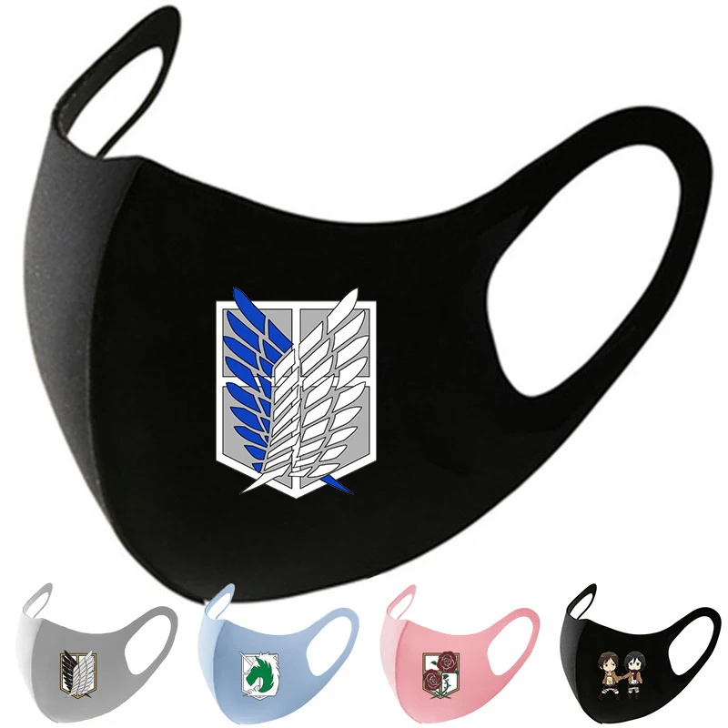 

Маска Эрена Леви из аниме Атака Титанов, Крылья Свободы, военная полиция, atation guard, маска отряда стажеров