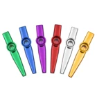 Металлические музыкальные инструменты Kazoos, 6 шт., музыкальные инструменты Kazoos с диафрагмой, хорошего спутника для гитары