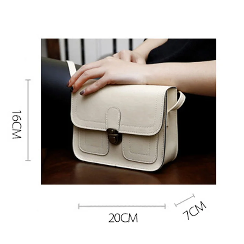 6 шт./лот новая Корейская версия небольшой площади женские сумки модные ретро