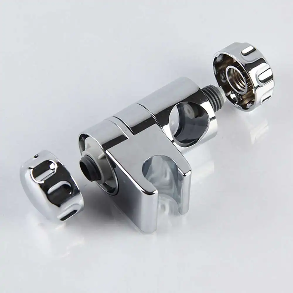 

Adjustable Bathroom Shower Head Fixed Base Shower Head Accessories Rack Punch-Free Bracket Rail Bracket Slid Supplies