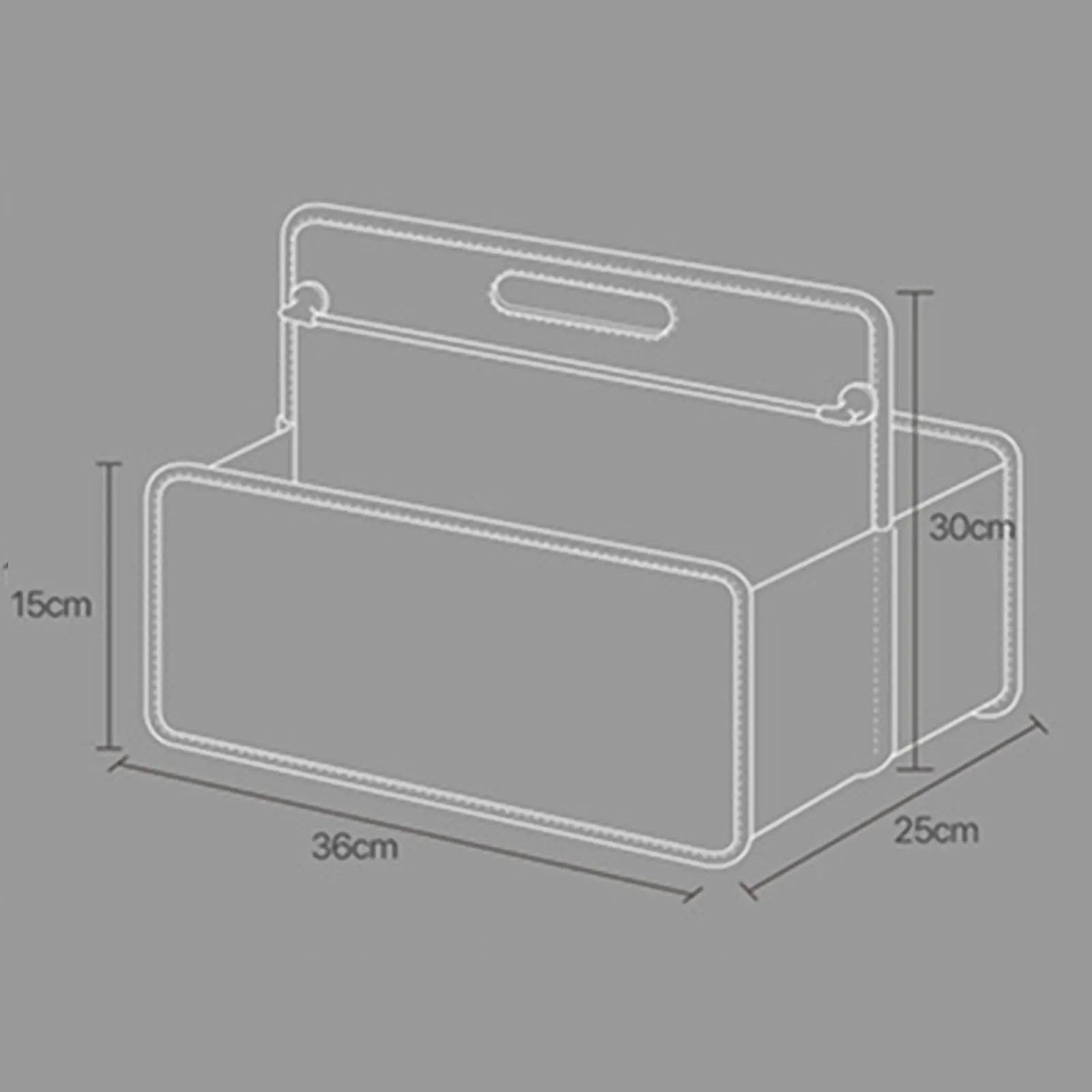 

Car Vehicle Trunk Portable Folding Oxford Cloth Box Built-in Storage Holder