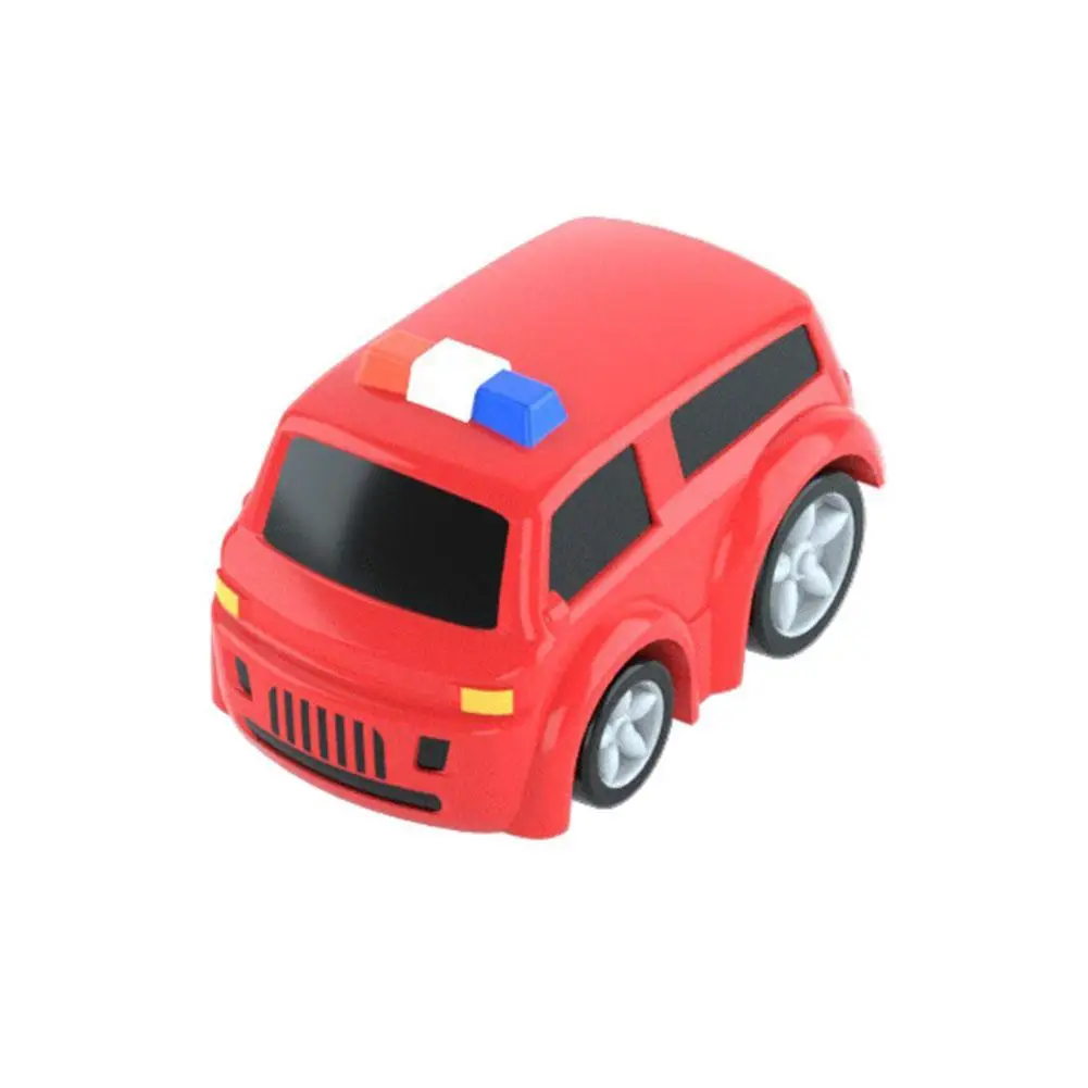 

Dinosaur Adventure Children's Toy Timer Link Track Car Ambulance Model Accessories Mini Simulation Truck Fire Gift Boy Trai