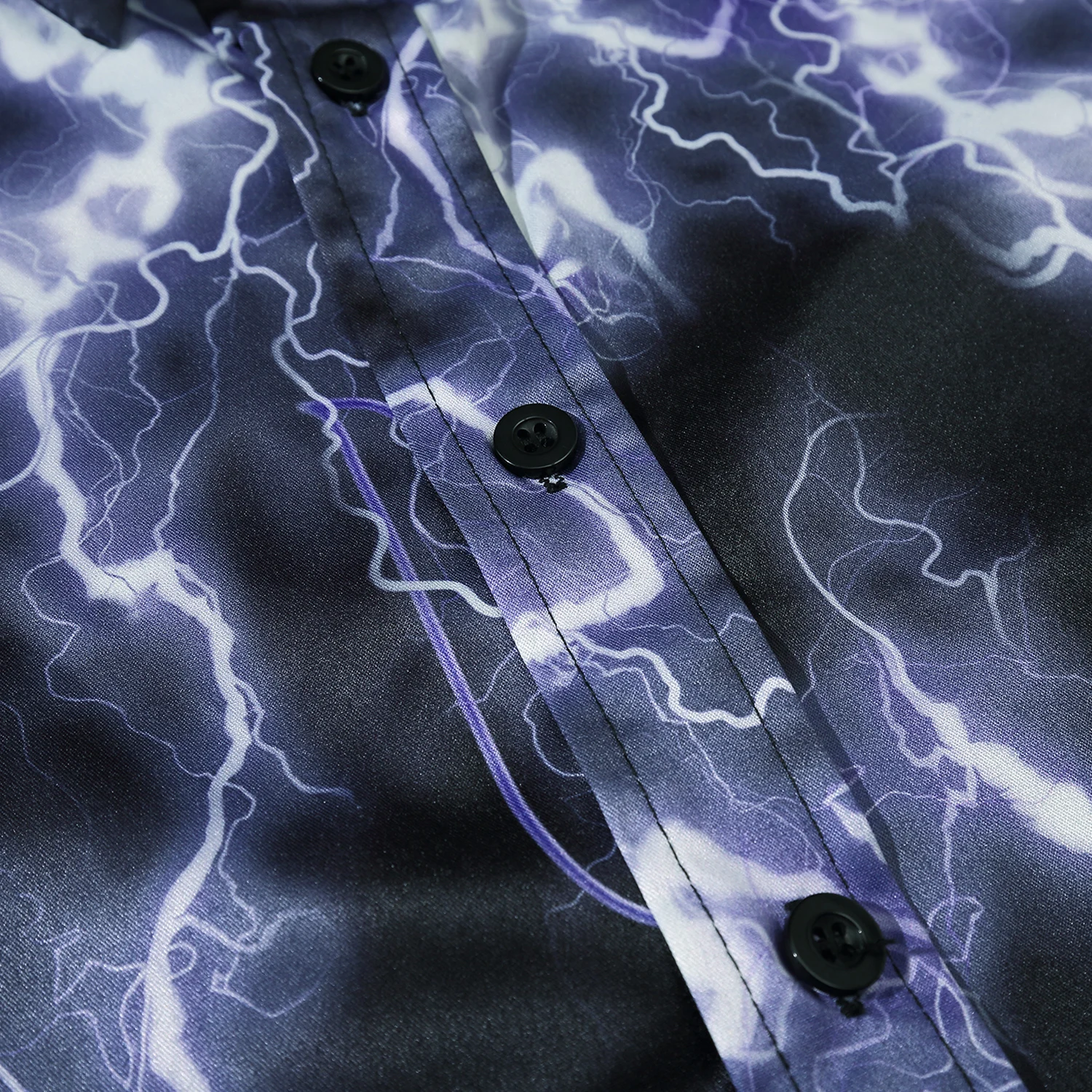 Мужская хлопковая рубашка с короткими рукавами Повседневная Свободная уличная в