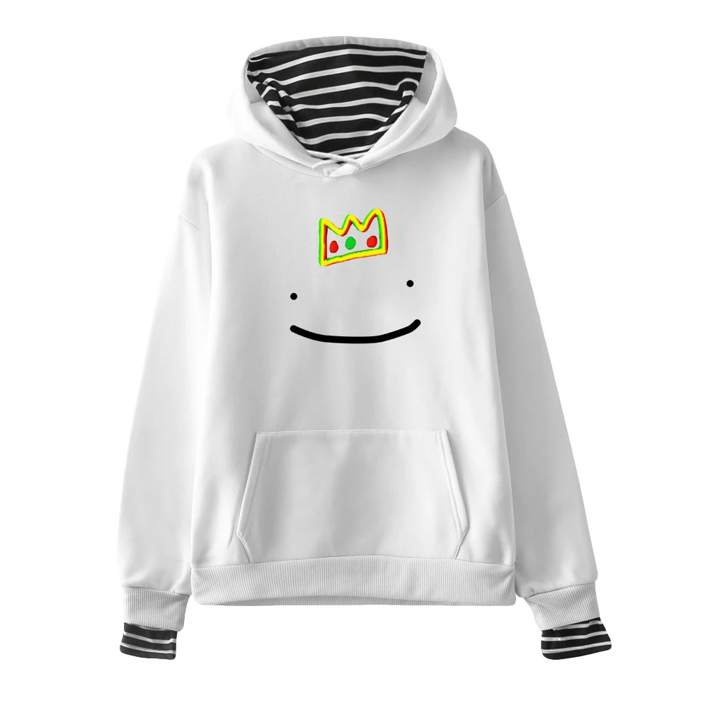 

Ranboo Hoodie Fake Two Piece Women's Hoodie Long Sleeve Sweatshirt Harajuku Streetwear Fashion Ranboo Merch Clothes
