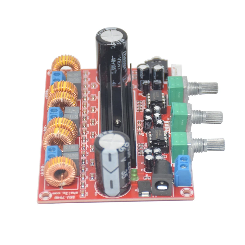 DC12V-24V 2*50W + 100W XH-M139 2 1 канальный цифровой усилитель сабвуфера плата чип TPA3116D2 |
