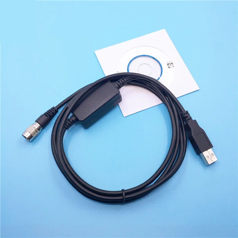 USB к Hirose 6pin мужской интерфейс для Sokkia Topcon полная станция Дата кабель