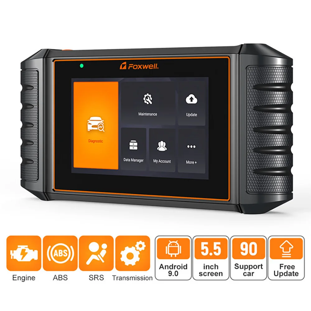 

Foxwell NT706 OBD2 Scanner ABS SRS Transmission Engine Multi System Scan Code Reader OBDII Scan Tool Car Diagnostic Scanner