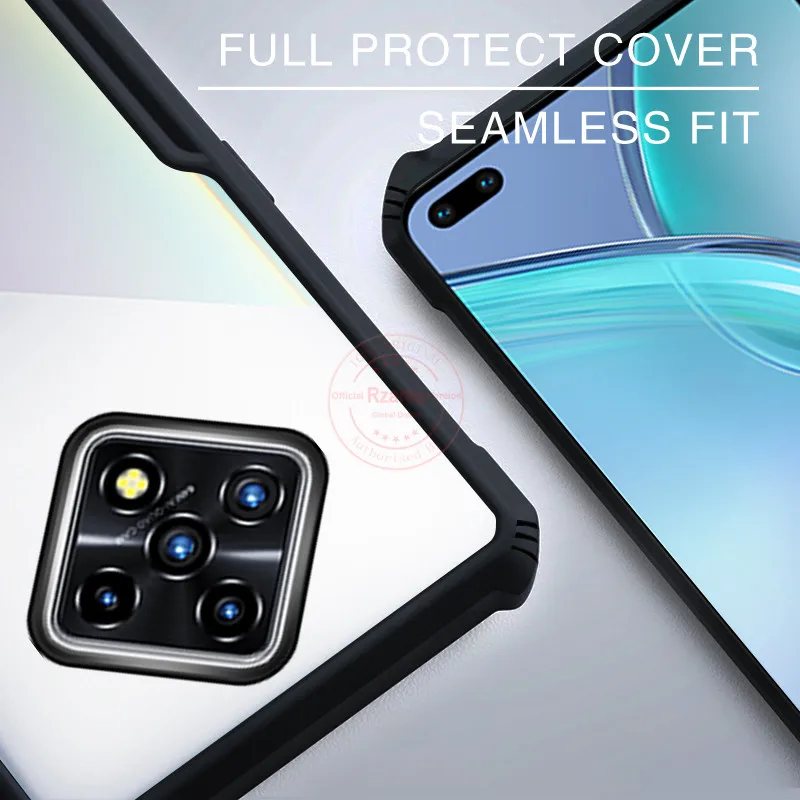 Rzants For Infinix Zero 8 S4 S5 Pro Case Hard [Blade] Shockproof Slim Crystal Clear Cover funda Casing | Мобильные телефоны и