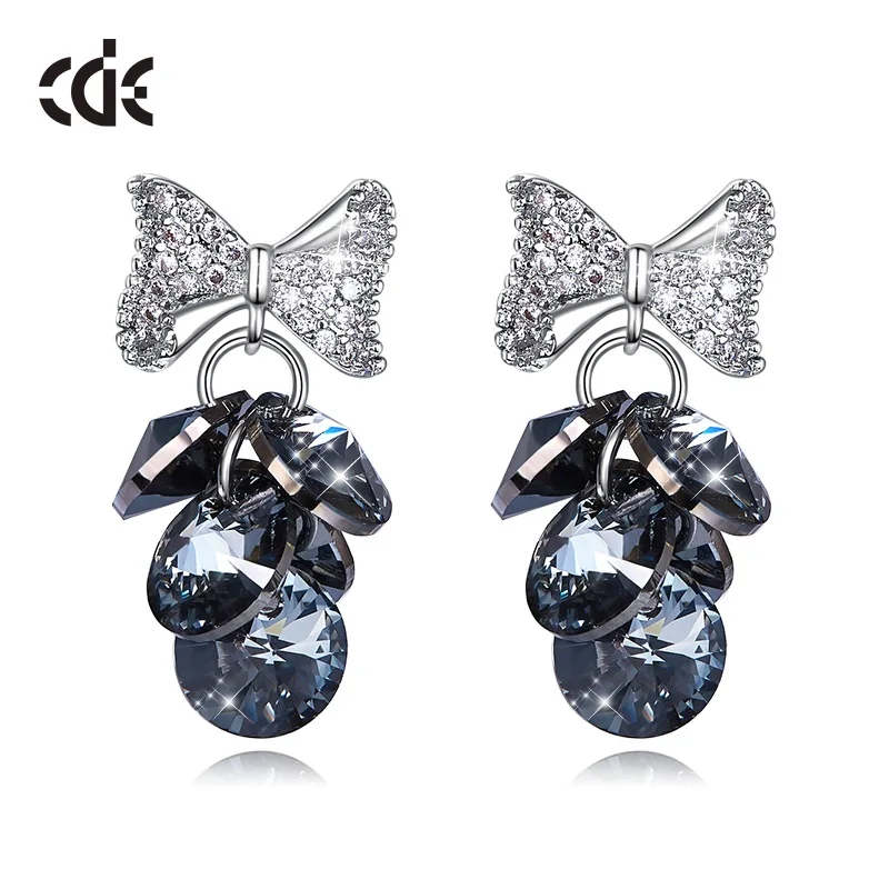 CDE роскошное и элегантное ожерелье ювелирных изделий черного винограда с