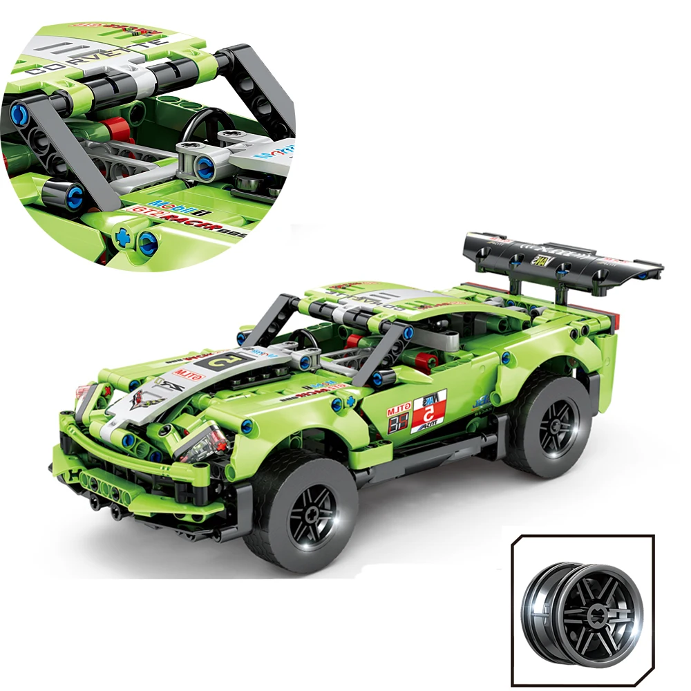 

City Racers Cole Supercar Super Racing Car Set High-tech City Speed Vehicles Building Blocks Bricks Children Toys Christmas Gift