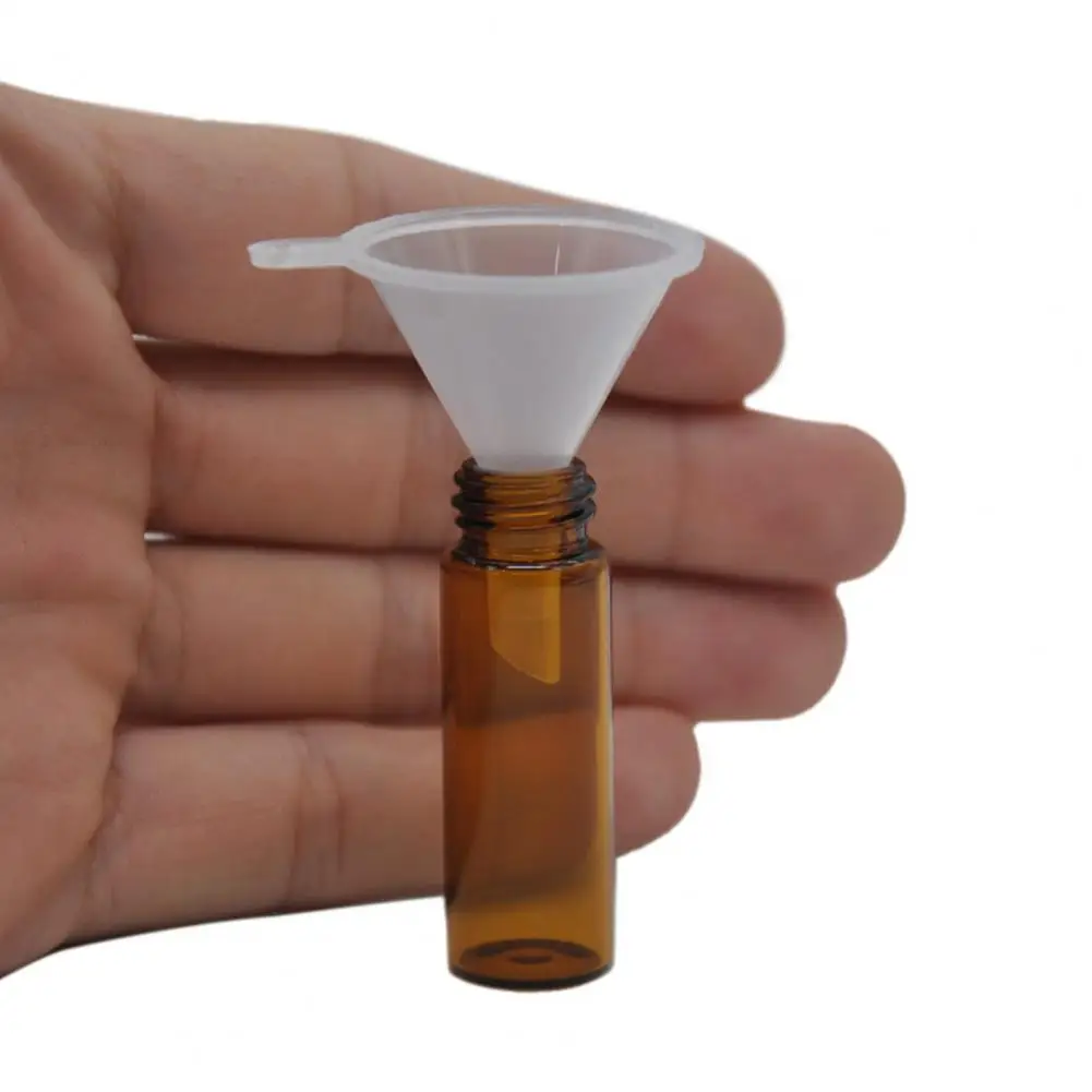 5PCS/lot Nasal Sniffer Micro Funnel for Container Pill Case Snuff Vial Small Mouth Liquid Oil Funnels |