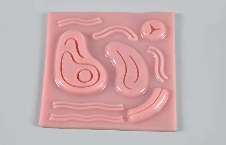 3D Силиконовый лапароскопический модуль имитации швов тренировочная модель |