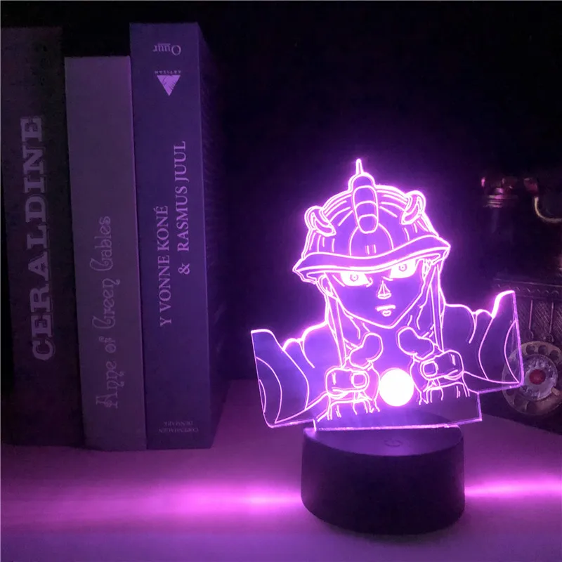 Cool Children Bedroom Decoration 3d Led Lamp Anime Hunter X Hunter Figure Meruem Nightlight Birthday Gift 3d Acrylic Table Lamps