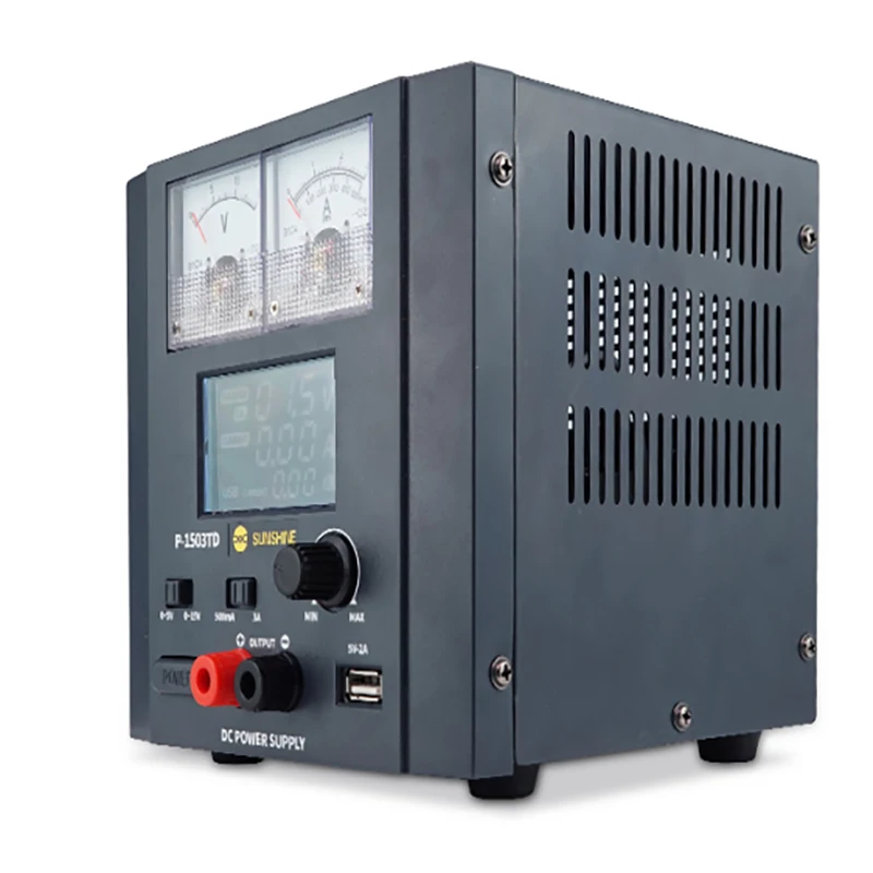 Sunshine 1503 TD Мощность метр для Мобильный телефон обслуживание Амперметр 15V 3A DC