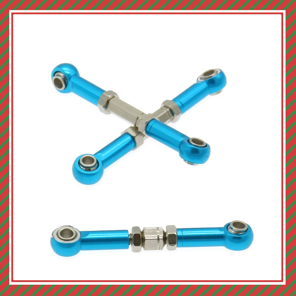 

3 шт. литой передний рулевой тяга RCAWD для радиоуправляемого хобби модель автомобиля 1/10 Fs гоночный багги Truggy s-Course пустынный багги