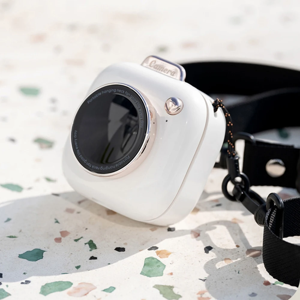 90g Camera Necklace Waist Clip Fan 3 Speeds Rechargeable Neck Hanging On Mini Portable Sport Belt Cooler For Outdoor | Бытовая техника
