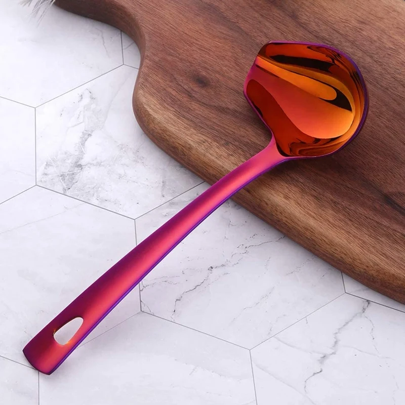 

Stainless Steel Sauce Spoon, Metal Gravy Soup Spoon with Nozzle,5 Pieces