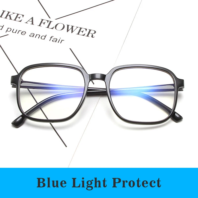 Оправа для очков квадратная мужчин и женщин винтажная Классическая Антибликовая