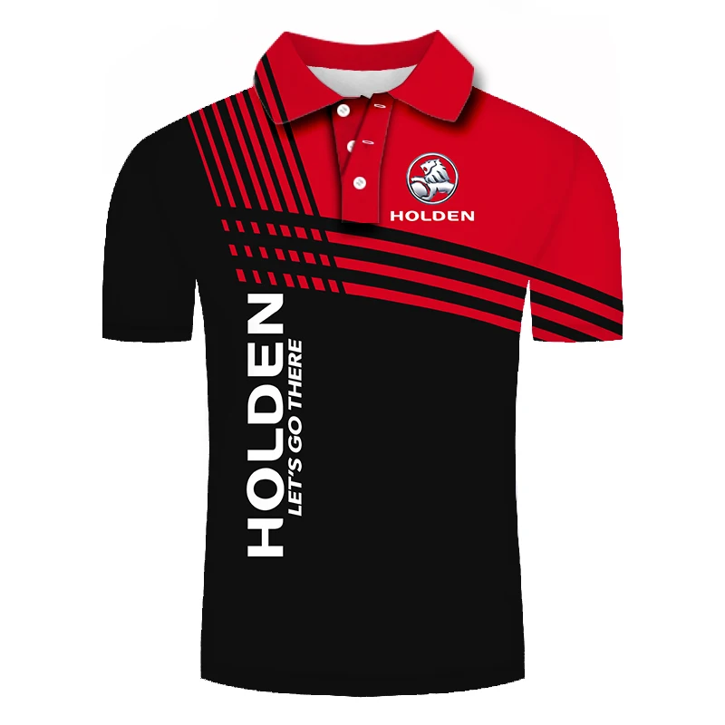 

Summer 3D-Printed Car Logo Men's Casual POLO Man Breathable Fitness Short Sleeve Sports Racing Quick-Dry Tops Tee Plus Size