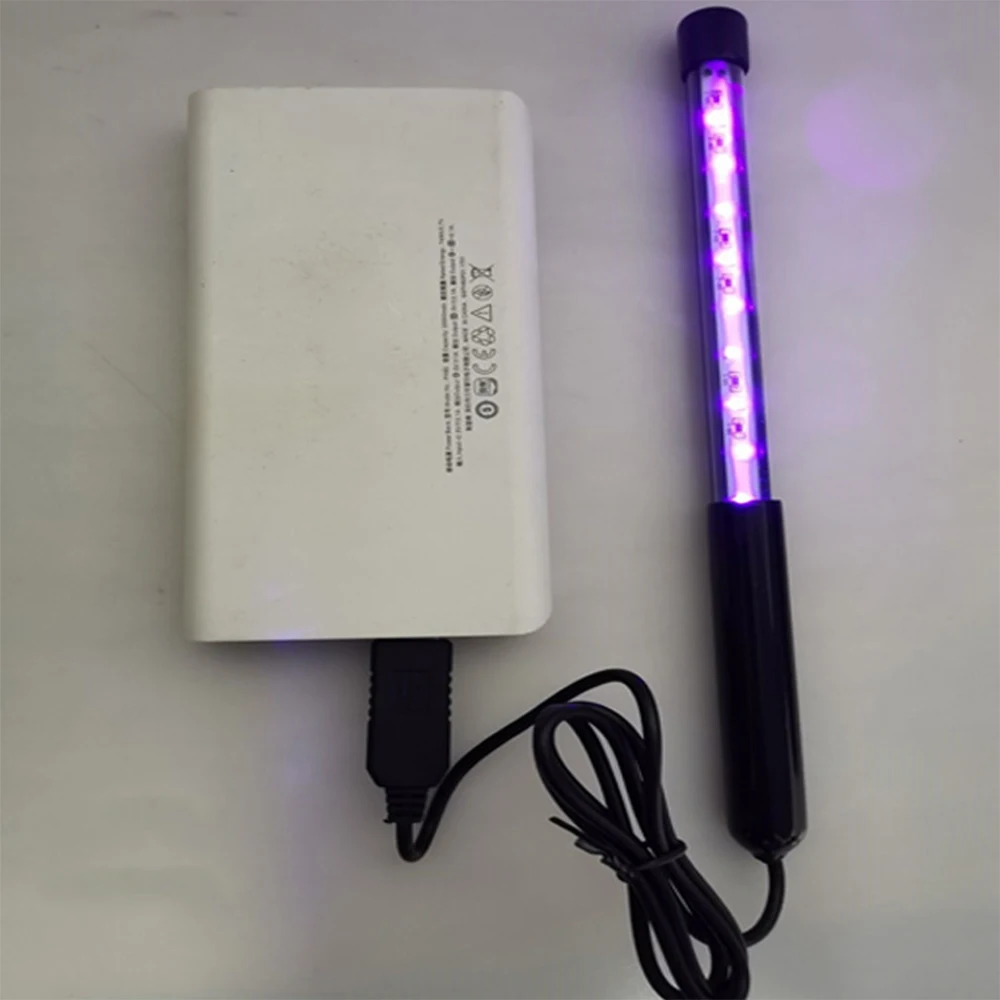 New Household UVC Disinfection Stick LED Sterilizer Wand UV Germicidal Lamp Germs Bacteria Killer Ultraviolet Light | Лампы и
