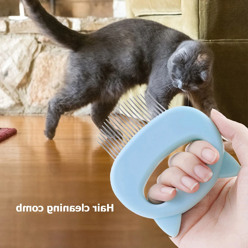 

Pet Products Dog Cat Combs Hair Remover Brush Pet Grooming Tools Dog Massage Comb Brush Remove Loose Hairs pet grooming Comb