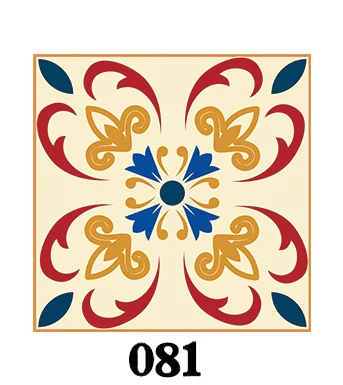 

Настенные наклейки-плитки Sensual Bee ПВХ 10/12/15 см 15 шт