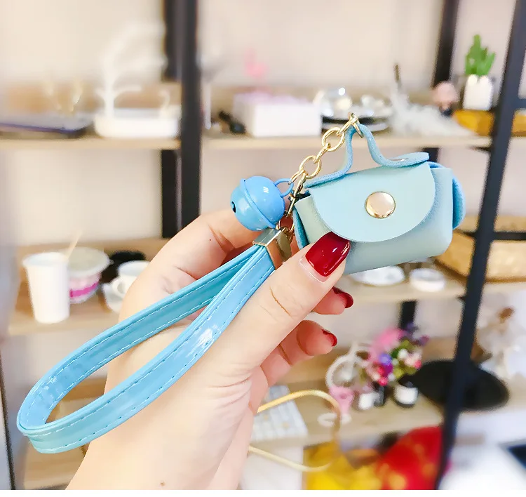 

Cute Bag Shaped Keychains Coin Purse Women Girls Mini Backpack Keys Card Key Chains Handbag Purse Pendant Key Rings Jewelry