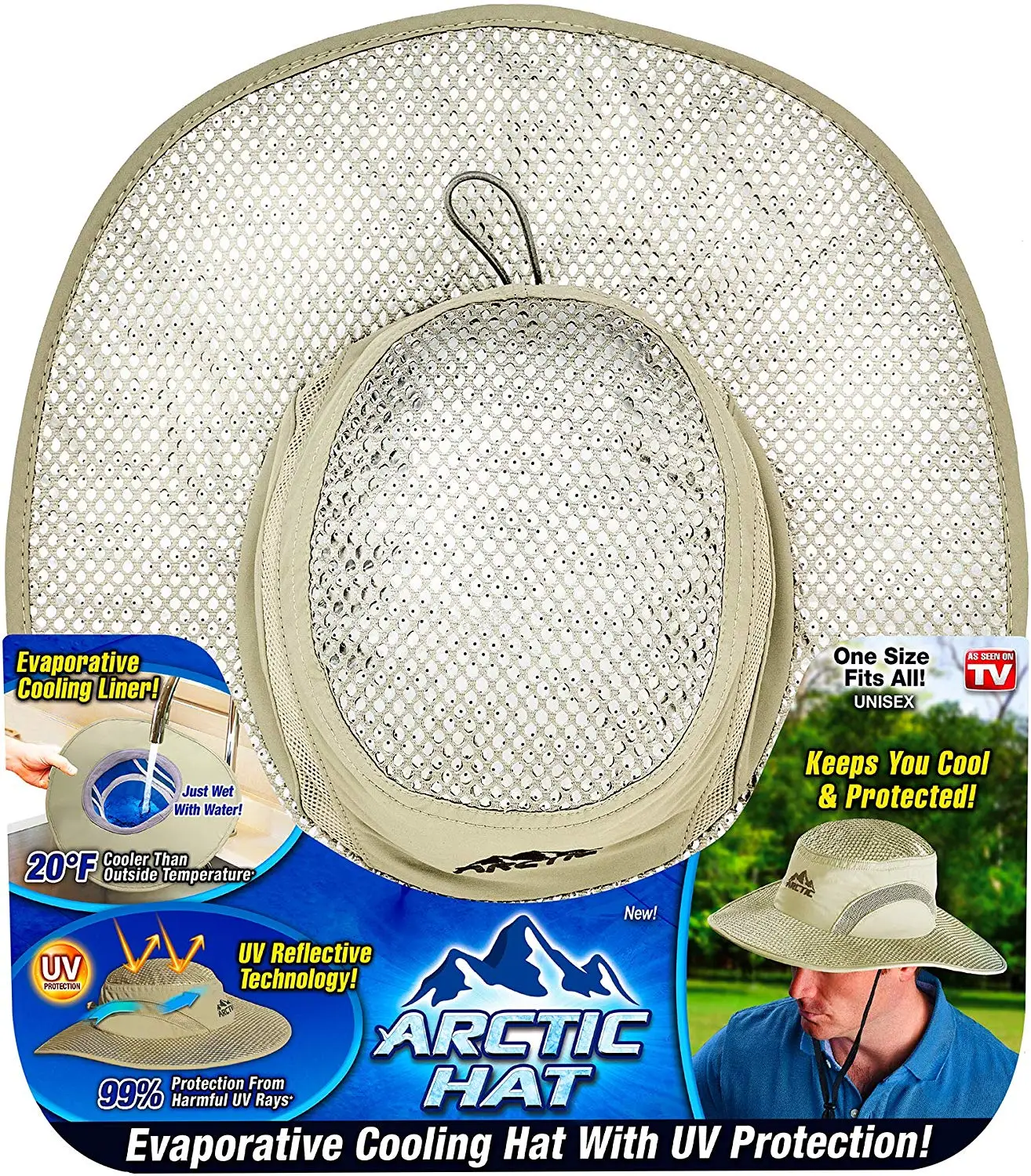 Прямая поставка новинка горячая охлаждающая ледяная Кепка солнцезащитная Arctic
