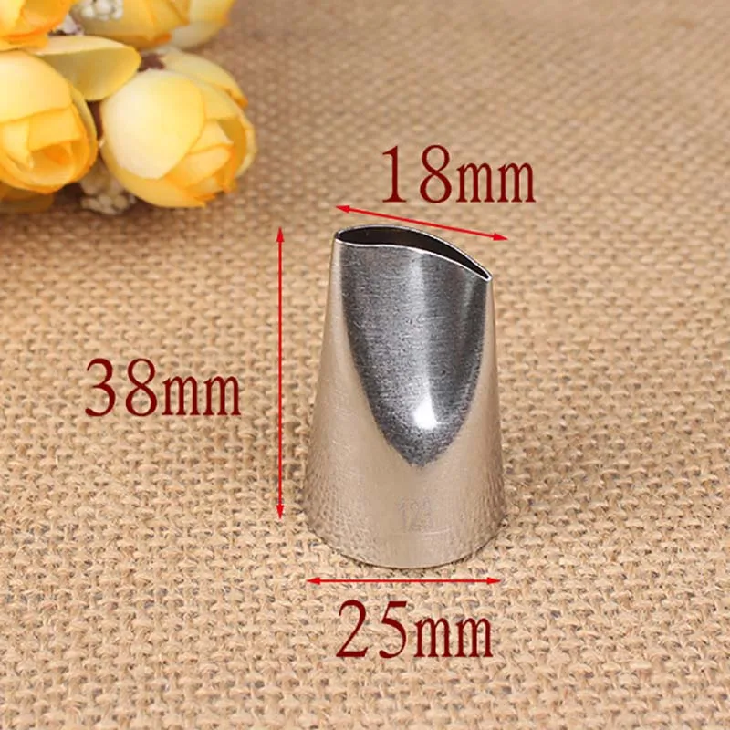 Кухонные гаджеты 123 # многоцелевой 1 шт. Серебряный кондитерский наконечник 304