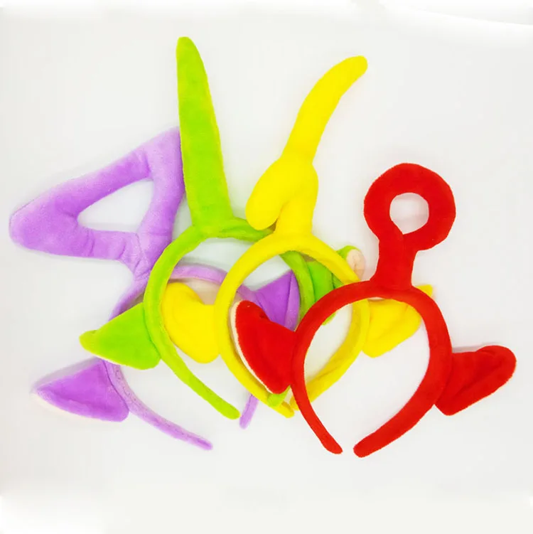 Супер милая плюшевая игрушка-телепузик повязка на голову с ушами | Игрушки и