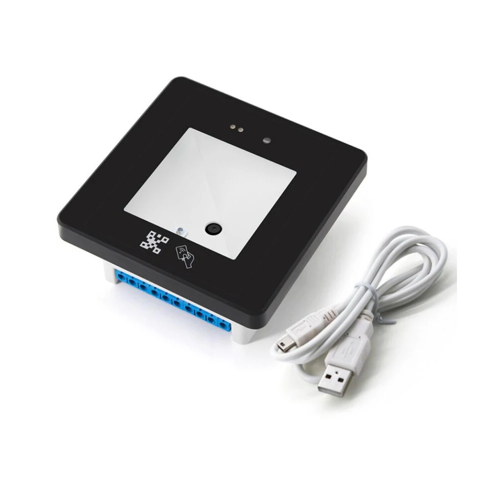 12В 13 56 МГц 125 кГц RFID считыватель штрих кодов QR контроля доступа Wigan USB RS232 TTL RS485