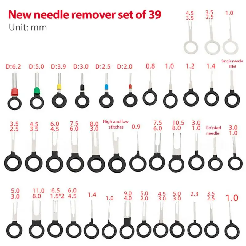 

78PCS Wire Terminal Removal Tools Car Electrical Wiring Crimp Connector