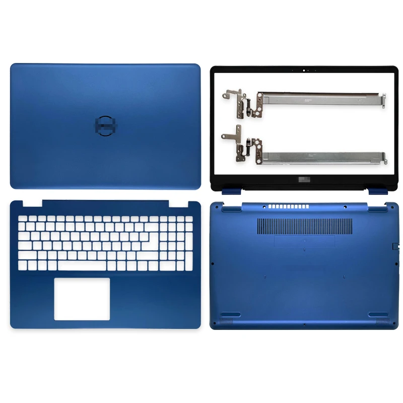 

New Laptop Back Cover For Dell Inspiron 15 5584 LCD Back Cover/Front Bezel/Hinges/Palmrest/Bottom Case Blue Lower Case