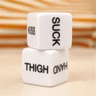 2 шт.компл. взрослые зеркальные игральные кости для влюбленных игральные кости Свадебное Украшение барочные принадлежности для украшения вечеринки-S