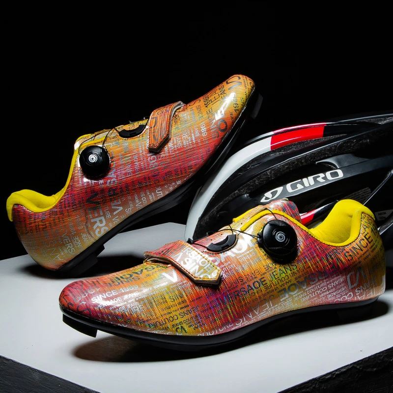 

Cycling shoes bicycle lock shoes cycling shoes colorful fashion sports shoes sapatilha ciclismo mtb Self-locking Road Bike Snea