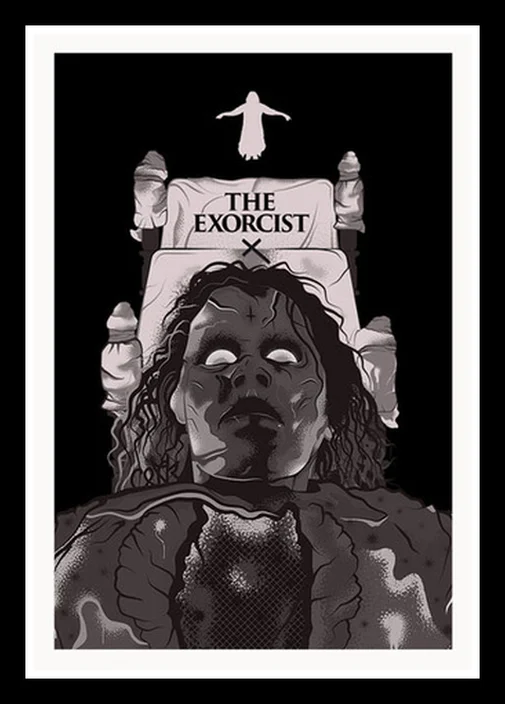 Великолепная Классическая картина JL The Exorcist из фильма ужасы художественный