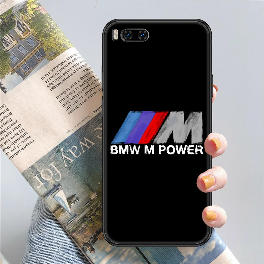 

red blue Sport m Car Power Phone case For Xiaomi Mi Max Note 3 A2 A3 8 9 9T 10 Lite Pro Ultra black silicone coque painting