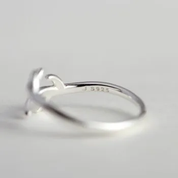 

All-match Original Ins Machete Moose Antler Opening Ring for Girls To Send Girlfriends and Girlfriends WholesaleR21.01