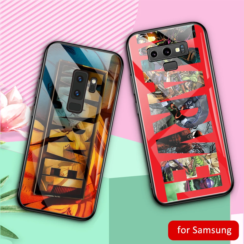Стеклянный чехол для SAMSUNG Note 10 plus стеклянный Galaxy S8 S9 Plus S10e 8 9 |