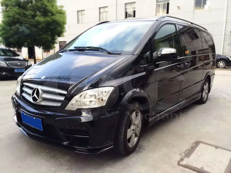 Автомобильный Стайлинг FRP Стекловолоконный Корпус Комплект бамперов подходит