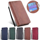 Кожаный чехол-книжка для Xiaomi Redmi Note 9 9S 8 7 6 5 4 Pro 9A 8A 7A 6A 5A 4A 4X 5 Plus Poco X3 NFC, чехол-бумажник