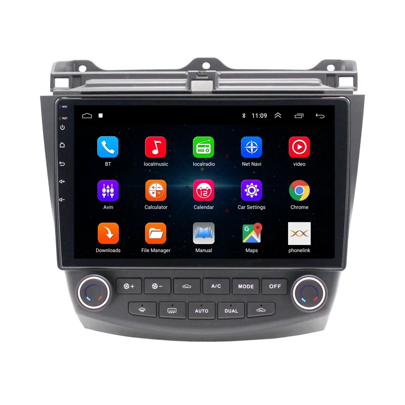 Автомагнитола 2 din + 32 ГБ Android 10 4G мультимедийный плеер для Honda Accord 7 2003-2007