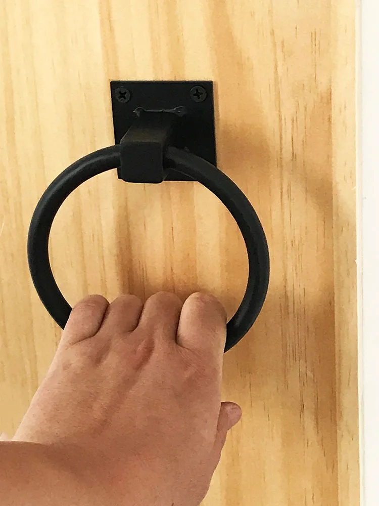 Back Ring Surface Mountedpull  Knob